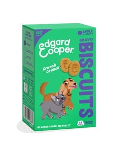 Edgard Cooper - Bravo Dog Biscuits - Apple - 400g