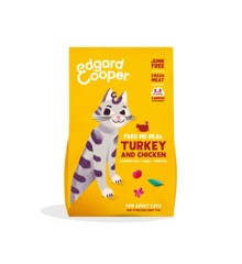 Edgard Cooper - Cat Adult Dryfood Turkey/Chicken - 2kg