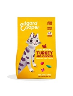 Edgard Cooper - Cat Adult Dryfood Turkey/Chicken - 2kg