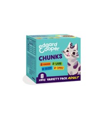 Edgard Cooper - Cat Adult Vetfood Chunks Multipack - 8x85g