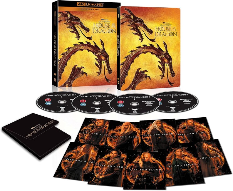 House Of The Dragon Season 1 Limited Edition Steelbook 4K Ultra HD