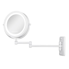 Gillian Jones - Double-sided wall mirror - White - 17.5 cm