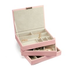 Gillian Jones - Multilayer Jewelry Box - Cream - Rosa