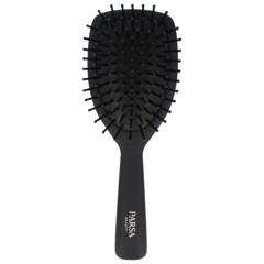 Parsa - Carbon Antistatic Paddle Brush - Musta - S