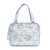 Karen - Toiletry bag with handle - Blue brocade thumbnail-1