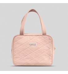 Karen - Toilet bag with handle - Nude quilt