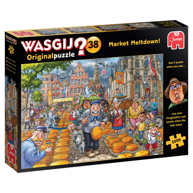 Wasgij - Original 38 - Market Meltdown! (1000 pieces)