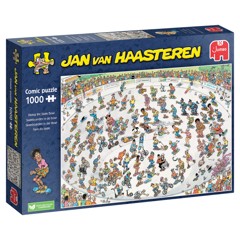 Jan van Haasteren - Riding the Skate Bowl (1000 pieces)