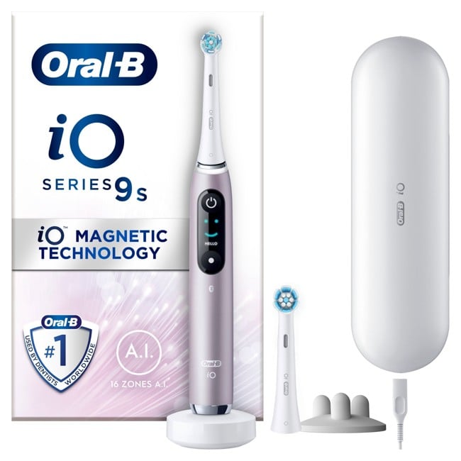 Oral-B - iO9S Rose Quartz Electric Toothbrush