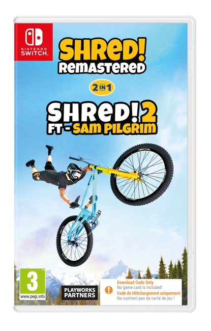 Shred! Remastered & Shred! 2 Ft. Sam Pilgrim (Code in Box)