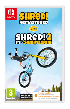 Shred! Remastered & Shred! 2 Ft. Sam Pilgrim (Code in Box)