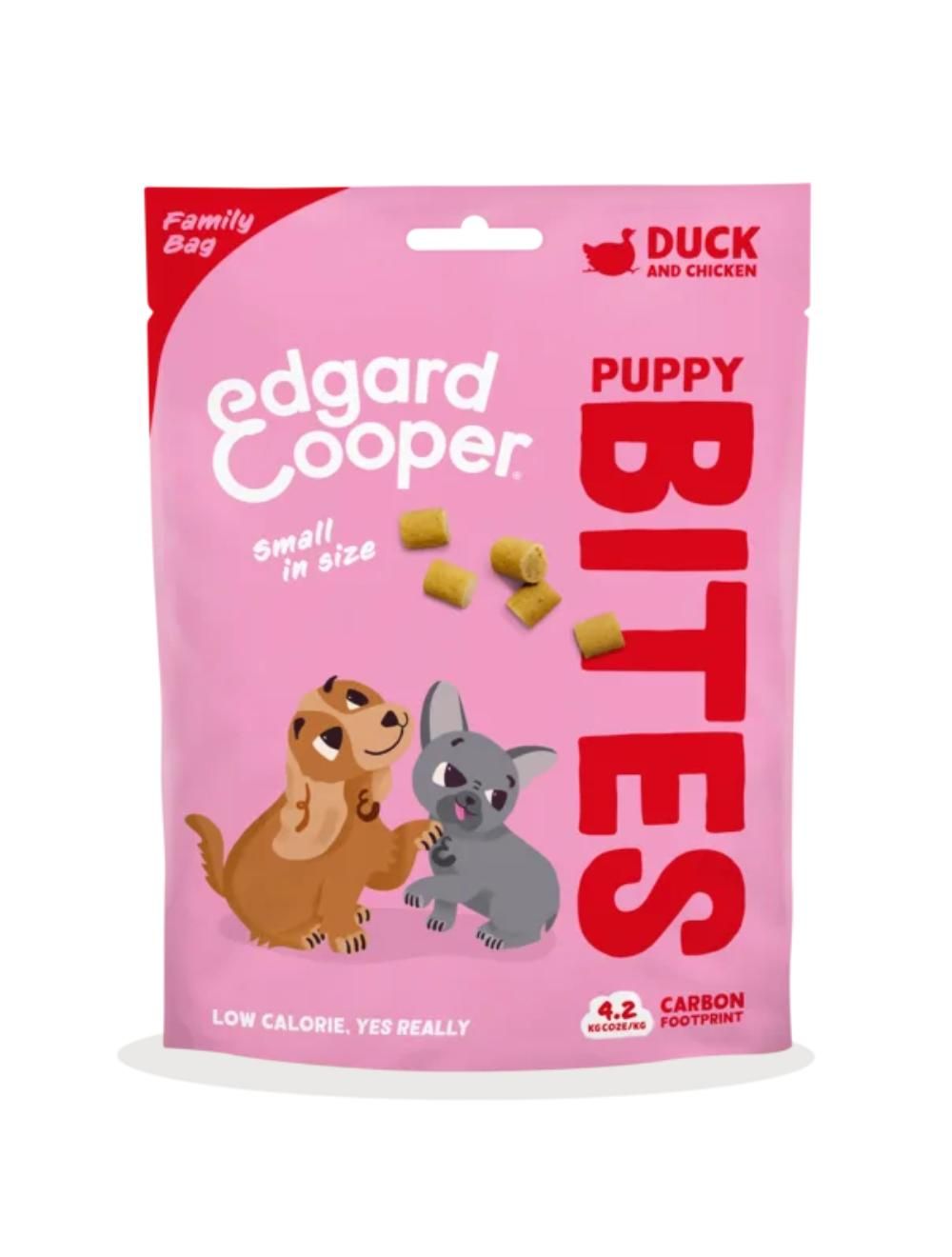 Edgard Cooper - Bites Koira Herkkupalkinto - Kana, Ankka - 120 g