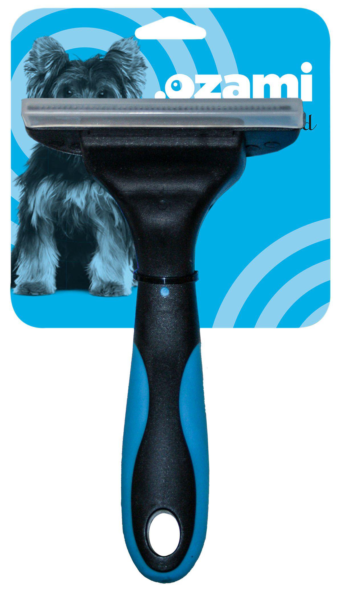 OZAMI - Furminator til lang pels - 45 tænder 8 cm bred - til hund