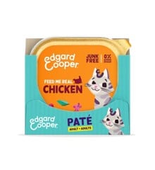 Edgard Cooper - 16 x Cat Adult Vetfood Paté Chicken - 85g - Bundle