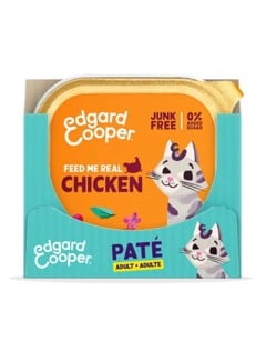 Edgard Cooper - 16 x Cat Adult Vetfood Paté Chicken - 85g - Bundle