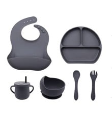 OH - Silicone baby meal set with 6 parts