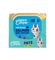 Edgard Cooper - Cat Adult Vetfood Paté Salmon/Chicken - 16x 85g - Bundle