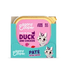 Edgard Cooper - Kitten Wetfood Paté Duck/Chicken - 16x 85g - Bundle