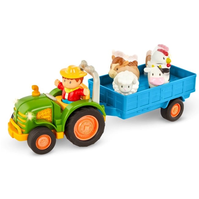 Battat - Tractor with animals and light/sound (714658)