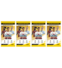 Topps - 4 x MATCH ATTAX CHAMPIONS LEAGUE CARDS CDU (UCLMA24-01)