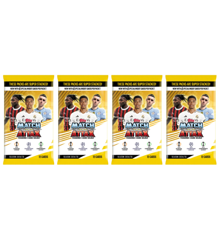 Topps - 4 x MATCH ATTAX CHAMPIONS LEAGUE CARDS CDU