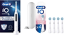 Oral-B - iO5s Hvid Elektrisk Tandbørste & iO Gentle Care Udskiftningshoveder 4 styk (Bundle) thumbnail-1