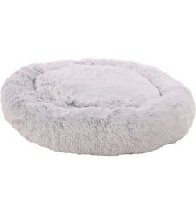 FLAMINGO - Dogbed Alba Round - White/Grey - 90cm