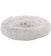 FLAMINGO - Dogbed Alba Round - White/Grey - 70cm