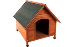 FLAMINGO - Outdoor Doghouse Ponto - L - 85x102x88cm