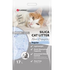 Flamingo - Silica catlitter 17l 7,5 kg