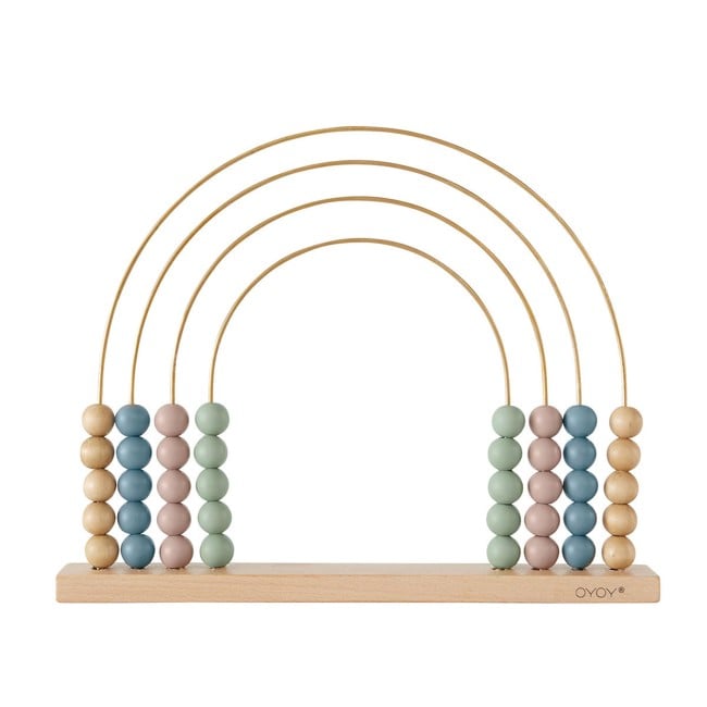 OYOY Mini - Abacus Rainbow - Brass Plated