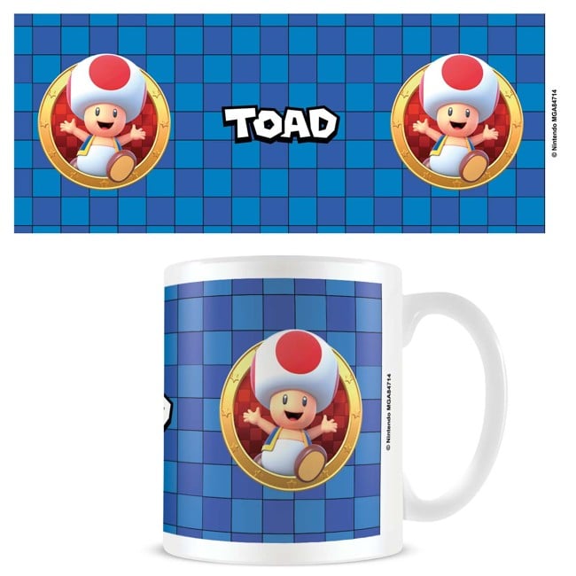 Pyramid International - Mug Super Mario (Toad 3D Port) - White