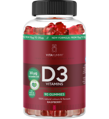 VitaYummy - D3 - Raspberry - 90 pcs