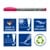 Staedtler - Brush Pen Pigment Red/Brown 6 pcs assorted (371C6-7) thumbnail-4