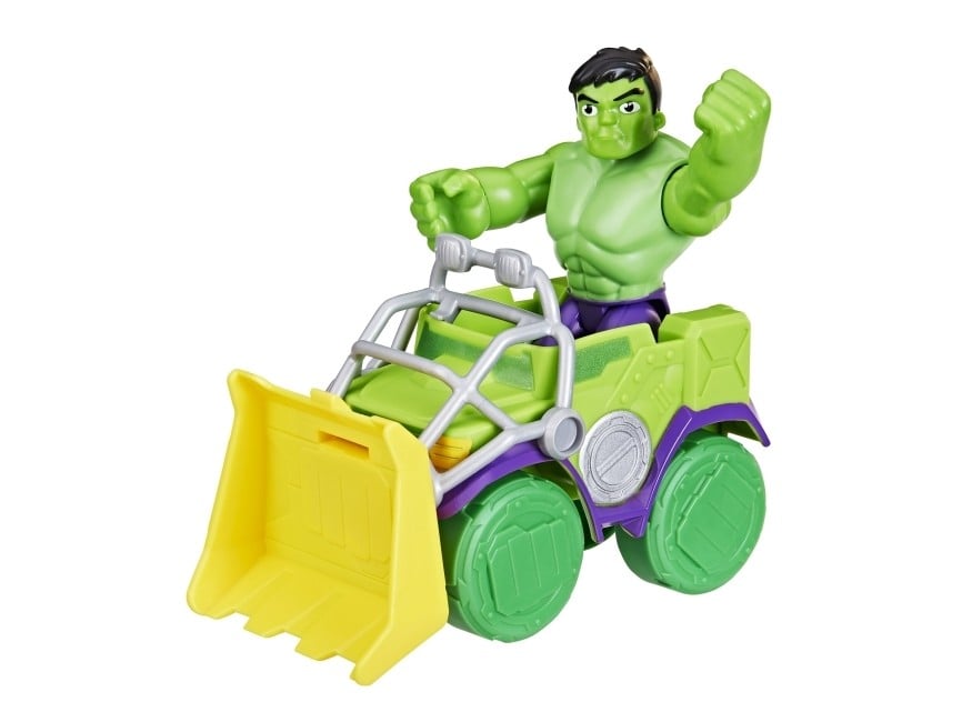 Spidey and His Amazing Friends – Vehicle and Accessory Set - Hulk