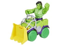 Spidey and His Amazing Friends – Vehicle and Accessory Set - Hulk