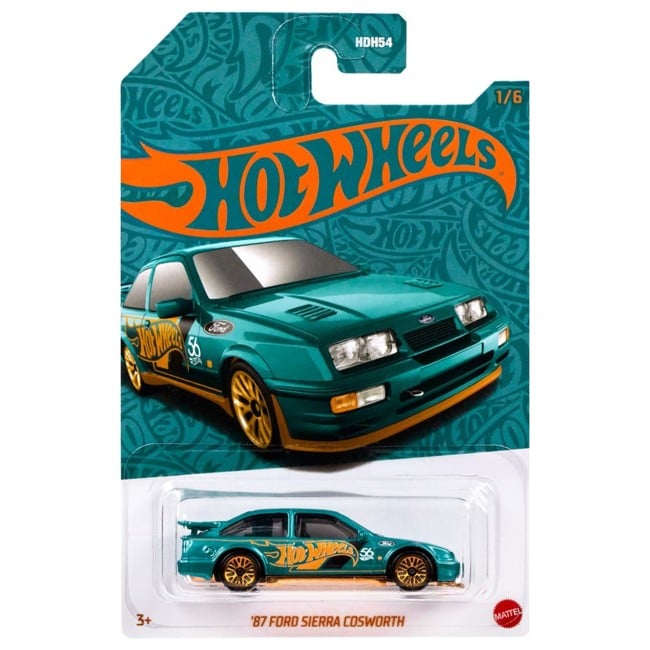 Hot Wheels - 56th Anniversary Edition Green and Copper Colour - Sierra Cosworth