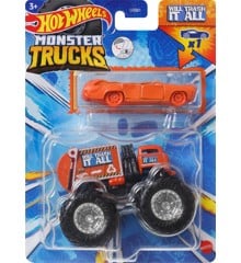 Hot Wheels - 1:64 Die-cast Monster Truck - Will Trash it all