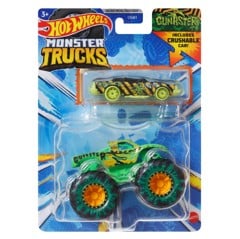 Hot Wheels - 1:64 Die-cast Monster Truck - Gunkster