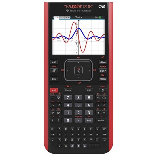 Texas Instruments - TI-Nspire CX II-T CAS calculator