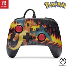 PowerA Enhanced Wired Controller - Charizard Firestorm (Nintendo Switch)