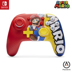 PowerA Nano Enhanced Wireless Controller - Mario Victory (Nintendo Switch)