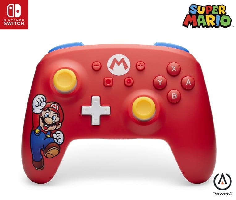 PowerA Wireless Controller ‒ Mario Joy (Nintendo Switch)