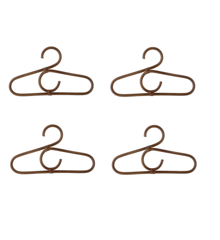 Bloomingville MINI - 4x Aranya Hanger - Brown - Rattan (bundle)