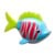 Swims - Rainbow Reef Beta Fish - (6072503) thumbnail-1