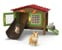 Schleich - Rabbit hutch with 3 rabbits - (42728) thumbnail-2