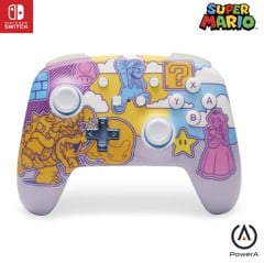 PowerA Enhanced Wireless Controller - Mushroom Kingdom Pop Art (Nintendo Switch)