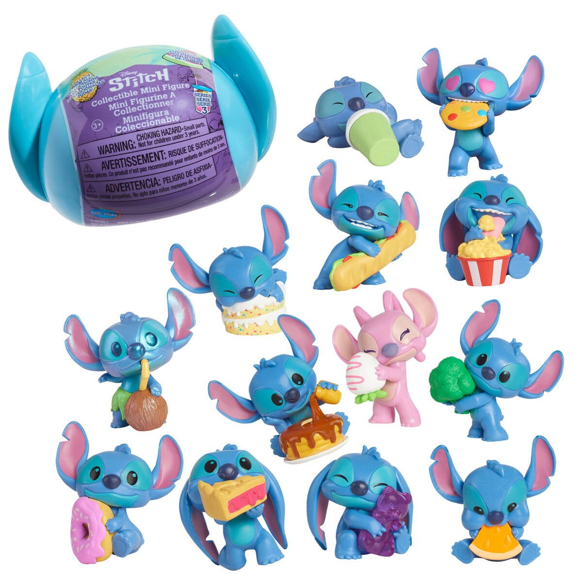 Disney Stitch - Blind Capsule Food Figures 5cm Assorted (302-46288)