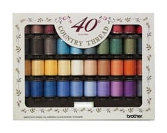 Brother - ETS40 Embroiderythread Set (40 Colours)