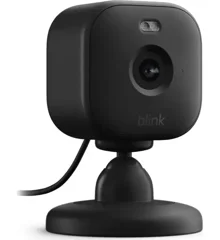 Blink - Mini 2 Smart Indoor Wireless Security Camera Black